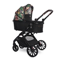 Passeggino GLORY 2in1+ADAPTERS con cesta per neonato Tropical FLOWERS